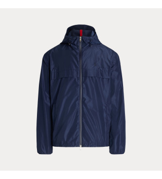 Polo Ralph Lauren Jas met capuchon en ritssluiting navy