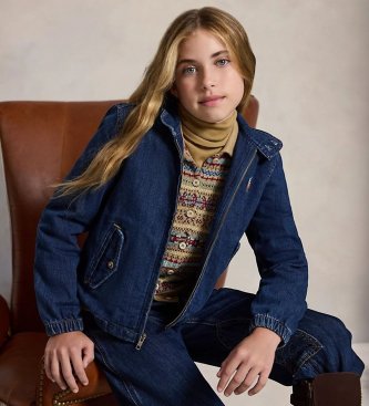 Polo Ralph Lauren Giacca di denim indaco blu