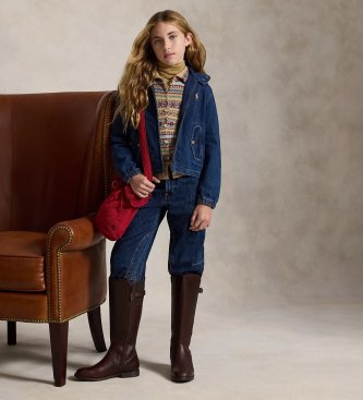Polo Ralph Lauren Giacca di denim indaco blu