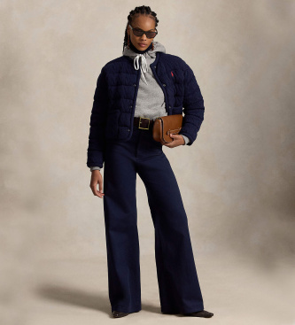 Polo Ralph Lauren Giacca di lana e cachemire con bottoni blu navy