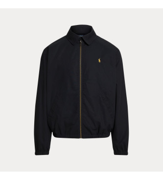 Polo Ralph Lauren Popeline-Jacke schwarz