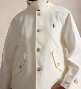 Polo Ralph Lauren Giacca in twill bianco