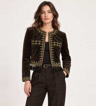 Polo Ralph Lauren Fløjlsjakke med pynt brun