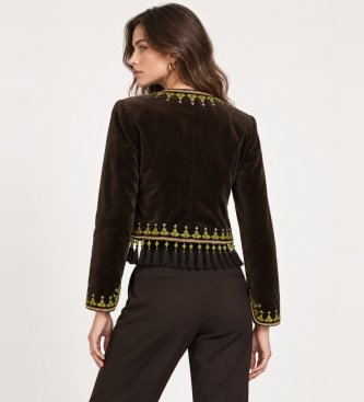 Polo Ralph Lauren Fløjlsjakke med pynt brun