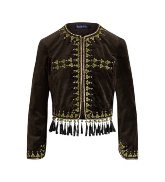 Polo Ralph Lauren Fløjlsjakke med pynt brun