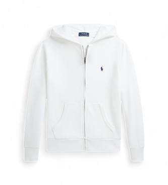 Polo Ralph Lauren Biała bluza z kapturem