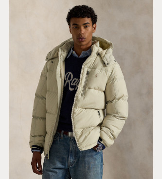 Polo Ralph Lauren Gorham beige down jacket 
