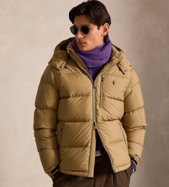 Polo Ralph Lauren Gorham beige donsjack