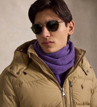 Polo Ralph Lauren Veste en duvet Gorham beige