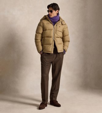 Polo Ralph Lauren Veste en duvet Gorham beige