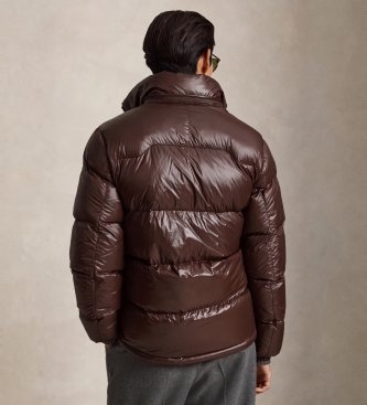 Polo Ralph Lauren Shiny brown down Gorham jacket