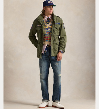 Polo Ralph Lauren Ikonična terenska jakna zelena