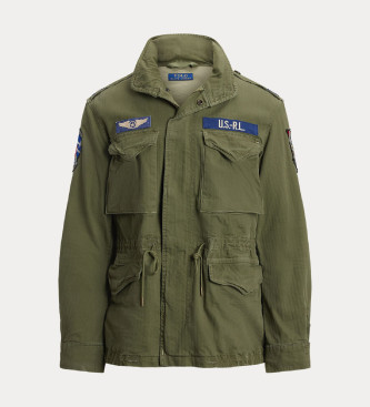 Polo Ralph Lauren Ikonična terenska jakna zelena