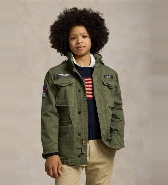Polo Ralph Lauren Chaqueta icónica campo verde
