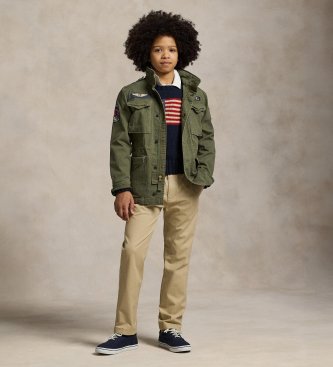 Polo Ralph Lauren Chaqueta icónica campo verde