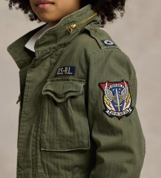 Polo Ralph Lauren Chaqueta icónica campo verde
