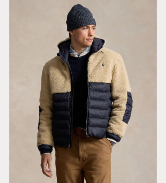 Polo Ralph Lauren Pile Terra letvgtsjakke beige, navy