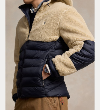 Polo Ralph Lauren Pile Terra letvgtsjakke beige, navy