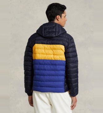 Polo Ralph Lauren Giacca impacchettabile blu navy a tenuta idraulica