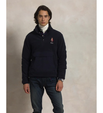 Polo Ralph Lauren Beer Fleece Hybride Polo Jas marine 