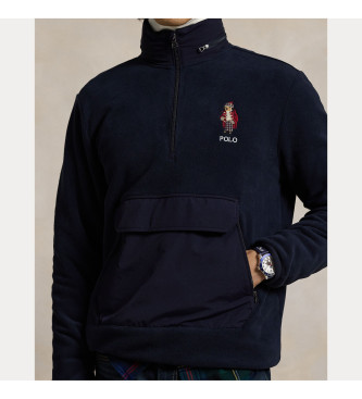 Polo Ralph Lauren Chaqueta Polo Bear Fleece Hybrid marino 