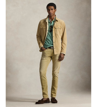 Polo Ralph Lauren Chaqueta reversible de tafet�n y ante marr�n