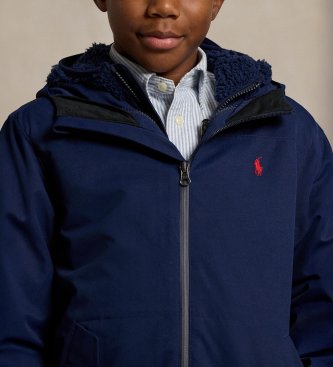 Polo Ralph Lauren Vendbar P-Layer 1-jakke i marineblå