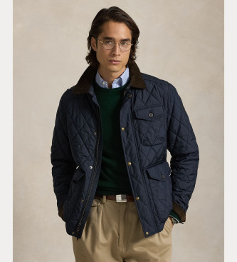 Polo Ralph Lauren Pikowana kurtka Beaton w kolorze niebieskim