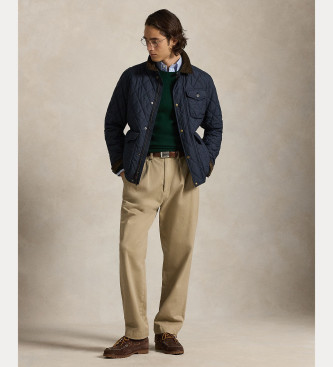 Polo Ralph Lauren Pikowana kurtka Beaton w kolorze niebieskim