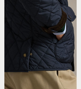 Polo Ralph Lauren Pikowana kurtka Beaton w kolorze niebieskim