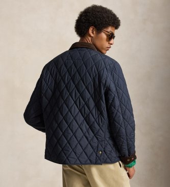 Polo Ralph Lauren Giacca The Beaton Quilted blu navy
