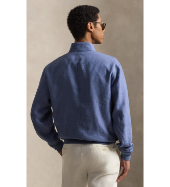 Polo Ralph Lauren Modra platnena jakna Bedford