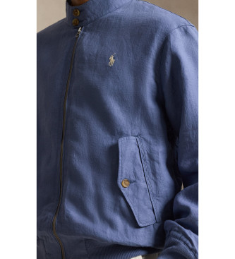Polo Ralph Lauren Modra platnena jakna Bedford