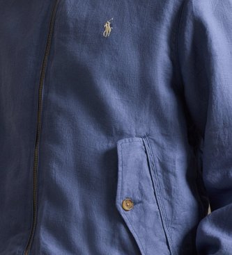 Polo Ralph Lauren La giacca di lino blu Bedford