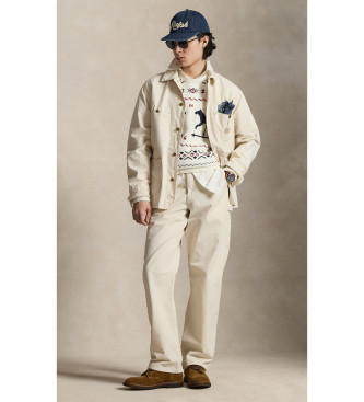 Polo Ralph Lauren Waldron Twill Utility Jacket beige