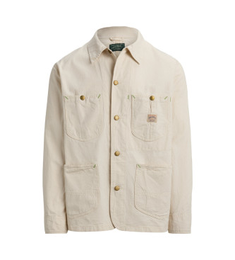 Polo Ralph Lauren Waldron Twill Utility Jacket beige