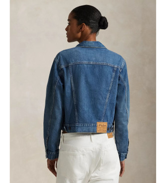 Polo Ralph Lauren Truckerjakke i bl� denim