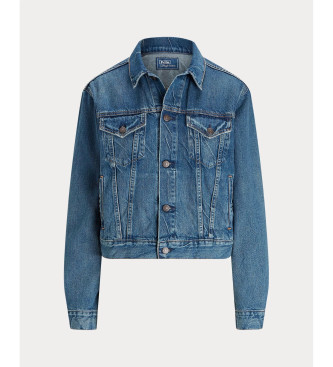 Polo Ralph Lauren Truckerjakke i bl� denim