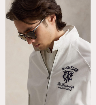 Polo Ralph Lauren Giacca Wimbledon bianco