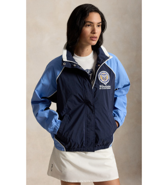 Polo Ralph Lauren Kurtka wiatrówka z logo Wimbledon granatowa