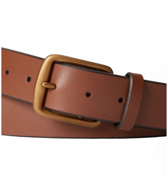 Polo Ralph Lauren Zadel leren riem bruin