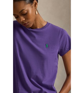 Polo Ralph Lauren Lilac Classic Fit cotton knit shirt
