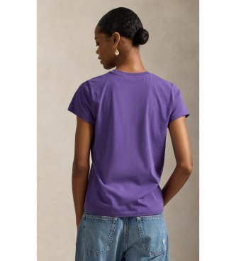 Polo Ralph Lauren Lilac Classic Fit cotton knit shirt