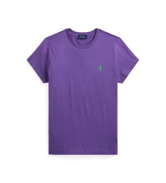 Polo Ralph Lauren Lilac Classic Fit cotton knit shirt