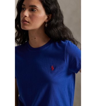 Polo Ralph Lauren Blue Classic Fit cotton knit shirt