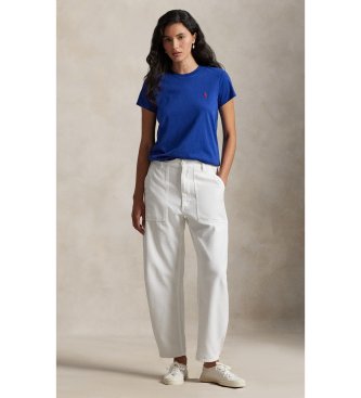Polo Ralph Lauren Blue Classic Fit cotton knit shirt