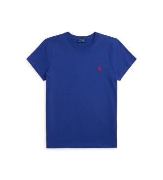 Polo Ralph Lauren Blue Classic Fit cotton knit shirt