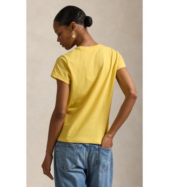 Polo Ralph Lauren Camiseta de punto de algodón Classic Fit amarillo