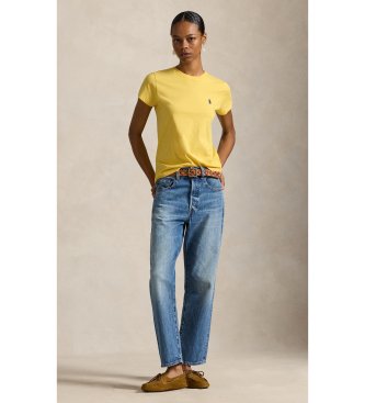 Polo Ralph Lauren Camiseta de punto de algodón Classic Fit amarillo