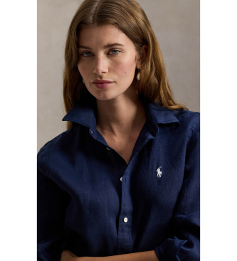 Polo Ralph Lauren Hemd Klassisch Langarm navy